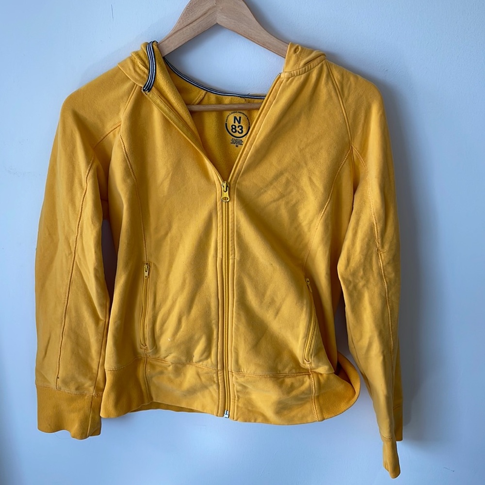 Canary yellow Nautica hoodie